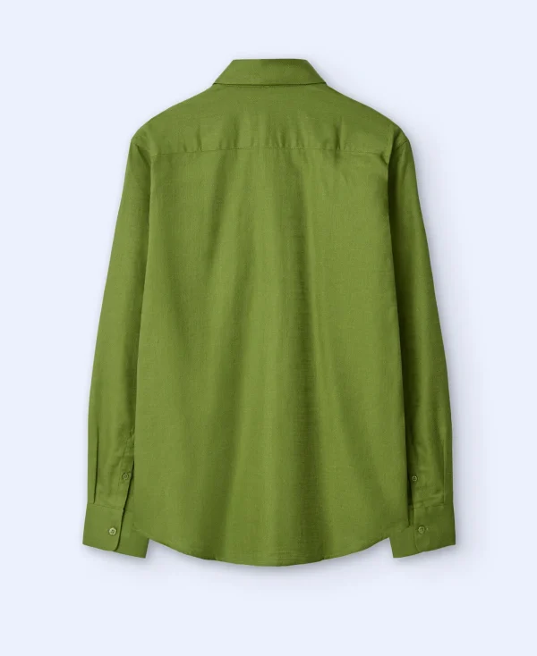 Adolfo Dominguez Chemises*Chemise Avec Maxi Poche En Coton Vert