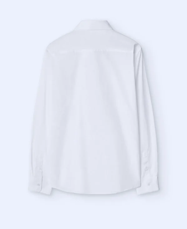 Adolfo Dominguez Chemises*Chemise En Coton Biologique Blanc