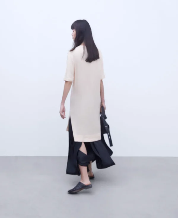 Adolfo Dominguez Chemises Et Tops*Chemise En Viscose Avec Cordon Creme