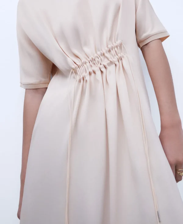 Adolfo Dominguez Chemises Et Tops*Chemise En Viscose Avec Cordon Creme