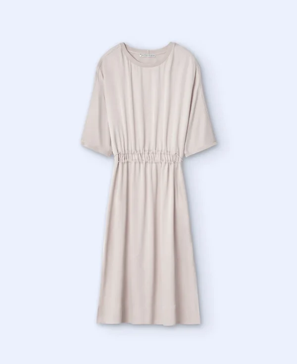 Adolfo Dominguez Chemises Et Tops*Chemise En Viscose Avec Cordon Creme