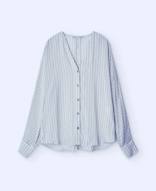 Adolfo Dominguez Chemises Et Tops*Chemise En Viscose De Lenzing™ Vert Fonce