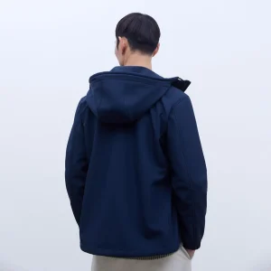 Adolfo Dominguez Vêtements D'Extérieur*Doudoune A Capuche En Neoprene Bleu Marine