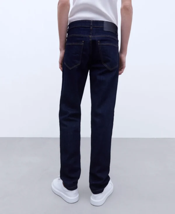 Adolfo Dominguez Pantalons*Jeans Details Delaves Bleu Denim