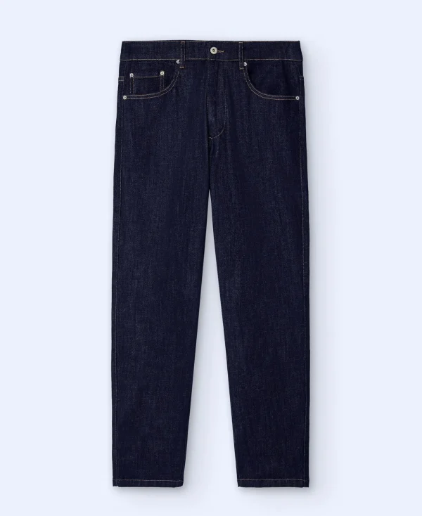 Adolfo Dominguez Pantalons*Jeans Details Delaves Bleu Denim