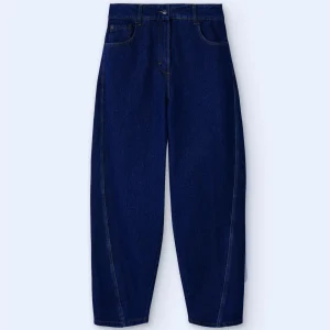 Adolfo Dominguez Pantalons*Jeans En Coton Bleu Denim
