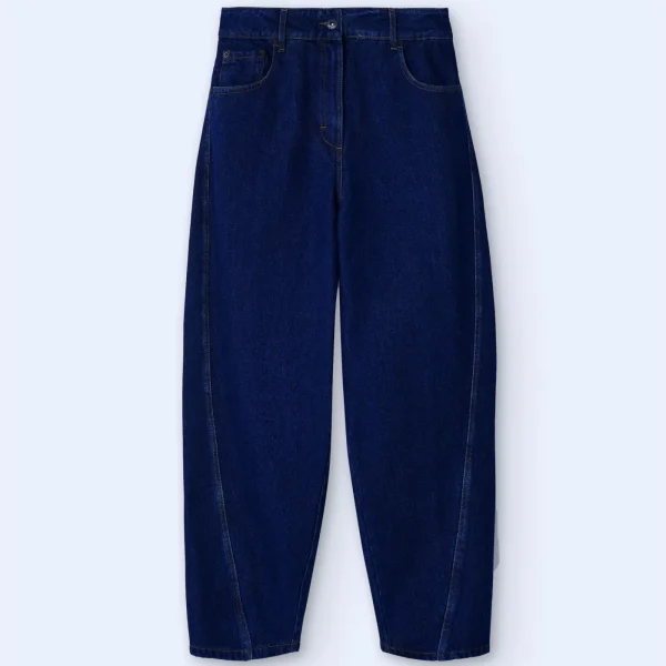 Adolfo Dominguez Pantalons*Jeans En Coton Bleu Denim