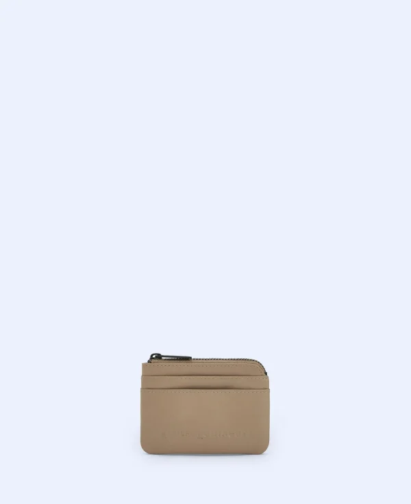 Adolfo Dominguez Portefeuille*Portemonnaie En Cuir Responsable Camel