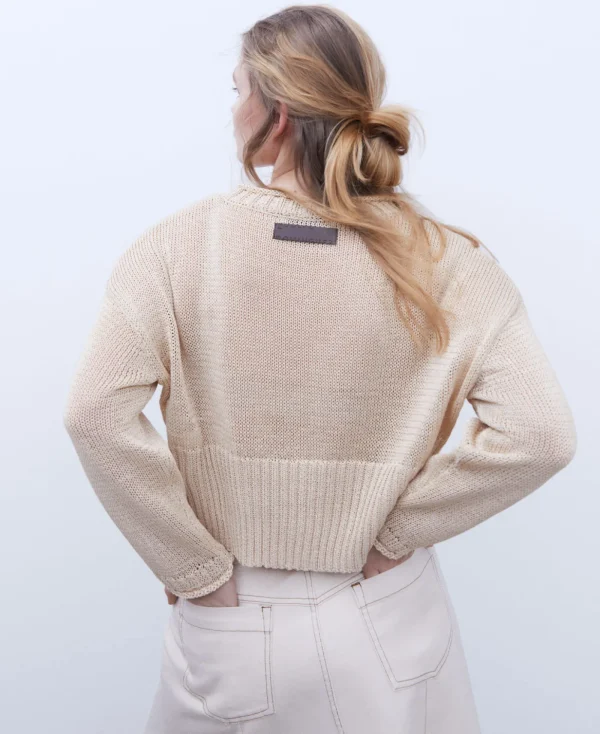 Adolfo Dominguez Maille*Pull-Over En Tricot Camel