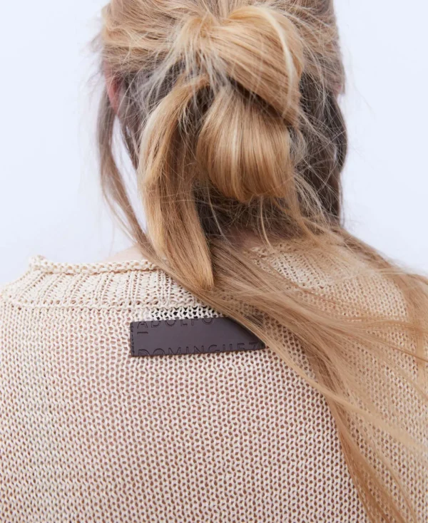 Adolfo Dominguez Maille*Pull-Over En Tricot Camel