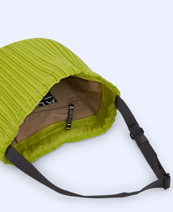 Adolfo Dominguez Sacs*Sac A Dos En Crinkle Recycle Vert Pistache