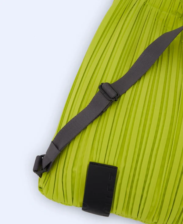 Adolfo Dominguez Sacs*Sac A Dos En Crinkle Recycle Vert Pistache