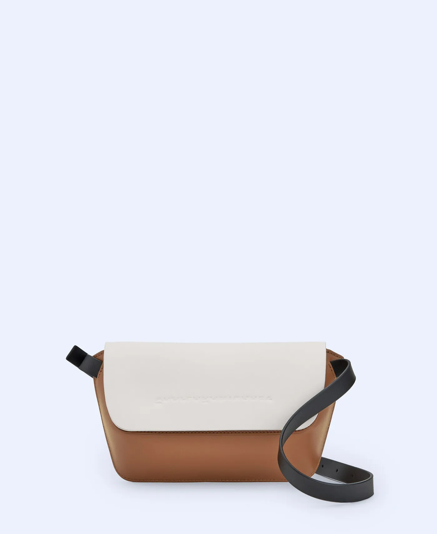 Adolfo Dominguez Sacs*Sac Banane Tricolore En Cuir De Vachette Multicolore