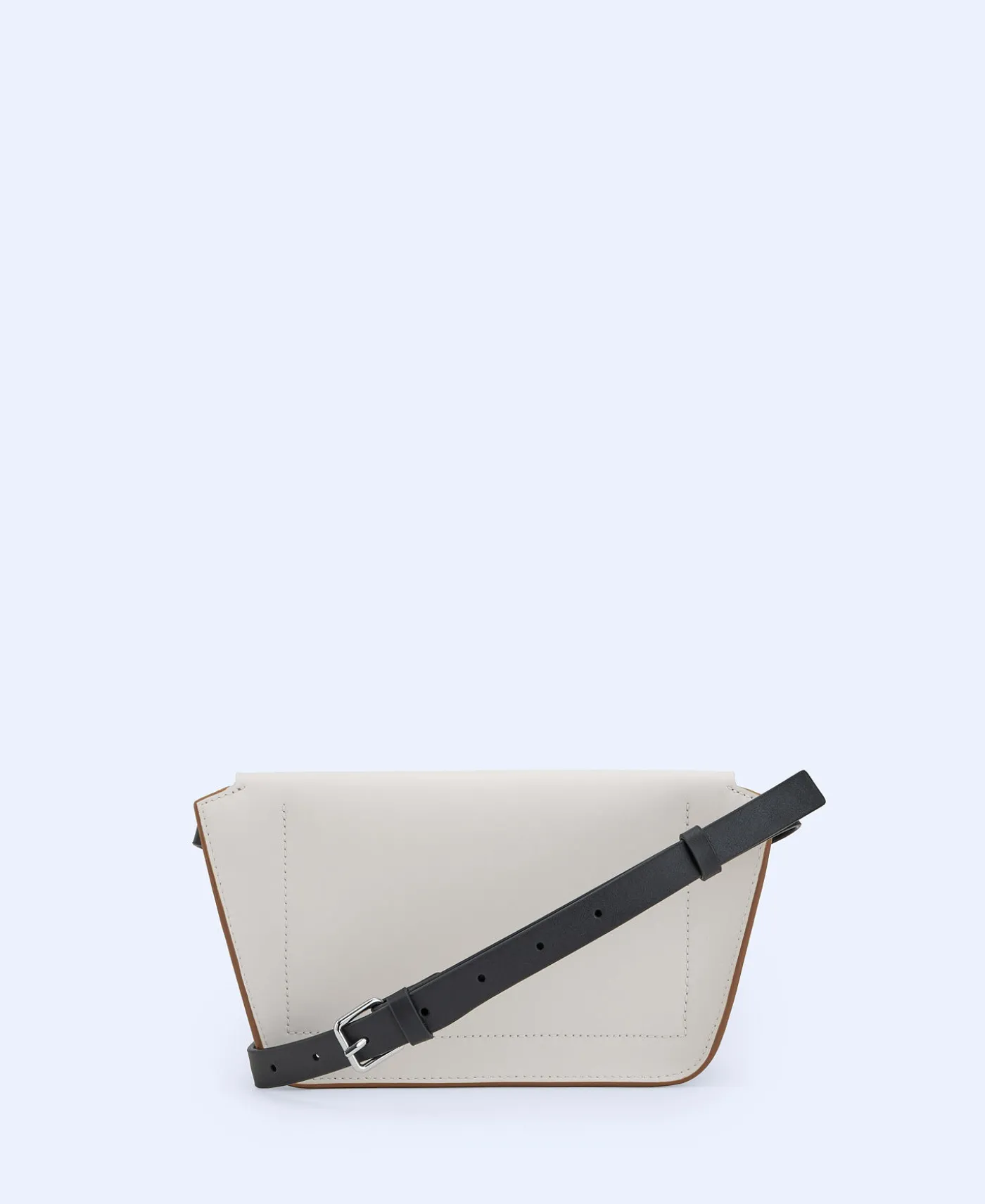 Adolfo Dominguez Sacs*Sac Banane Tricolore En Cuir De Vachette Multicolore