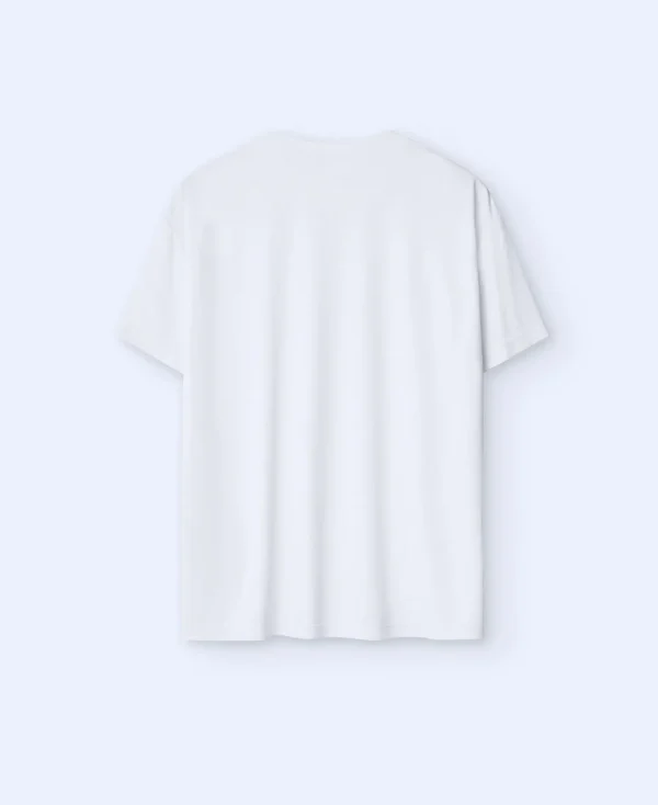 Adolfo Dominguez T-Shirts Et Polos*T-Shirt Oversize En Modal Ecru
