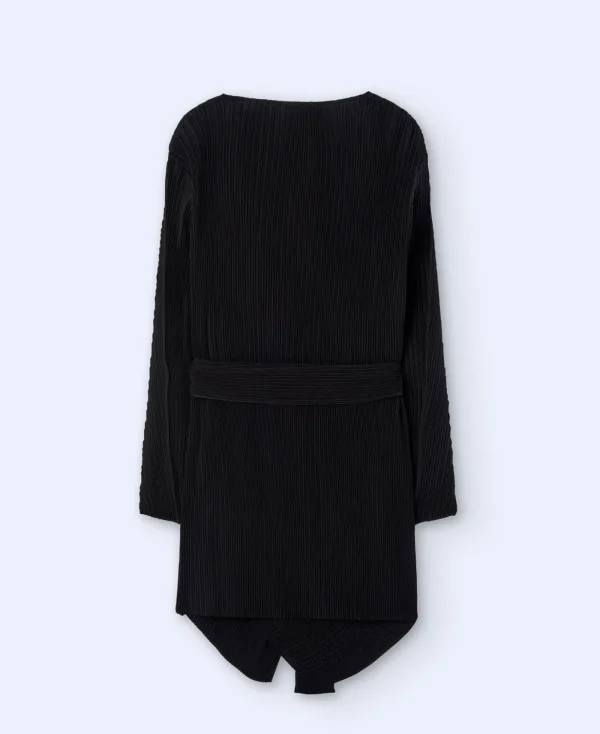 Adolfo Dominguez Vêtement D'Extérieur*Veste En Tissu Froisse Noir